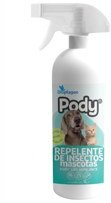Spray Repelente Insectos para Mascotas 1l